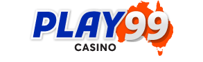This is logo of play99 online casino australia